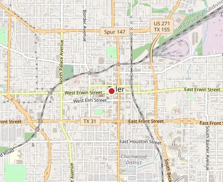 Map showing Prime 102