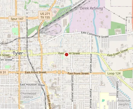 Map showing Mariscos DJs - Don Juan Seafood