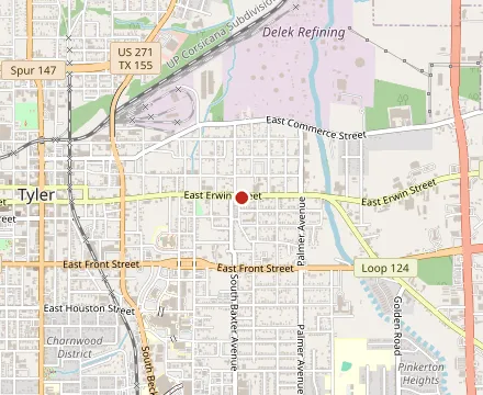 Map showing Don Juan Mexican Restaurant