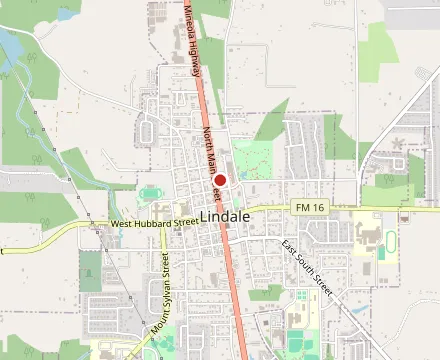 Map showing Pettys Steak and Catfish
