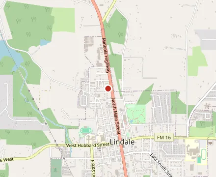 Map showing Pop's Honey Fried Chicken