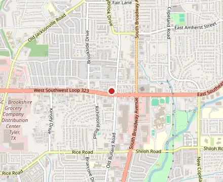 Map showing Twelve Kitchen + Cocktails