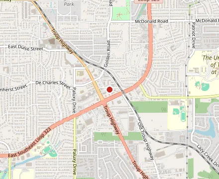 Map showing The Potpourri House